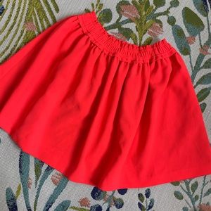⚜️Kate Spade Neon Pink Crepe Circle Skirt